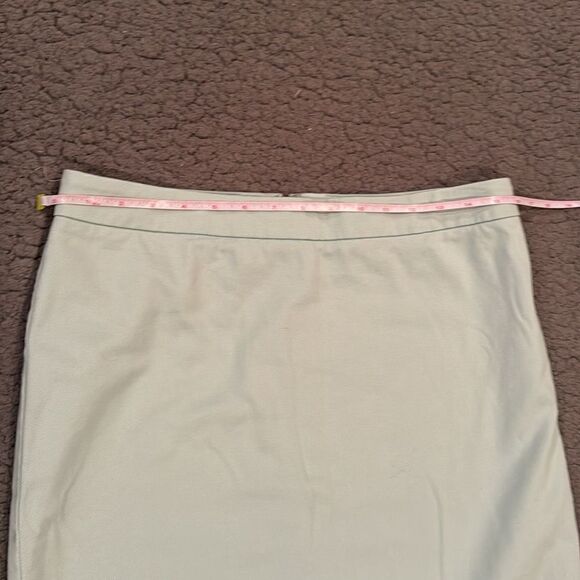 CAbi Mint Green Pencil Skirt Size 6 - Picture 2 of 7